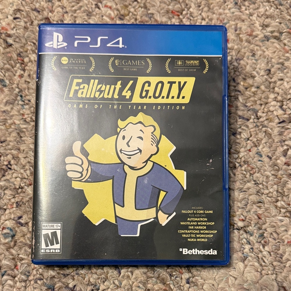 Fallout 4 G.O.T.Y. Edition for PS4 - Black and Blue